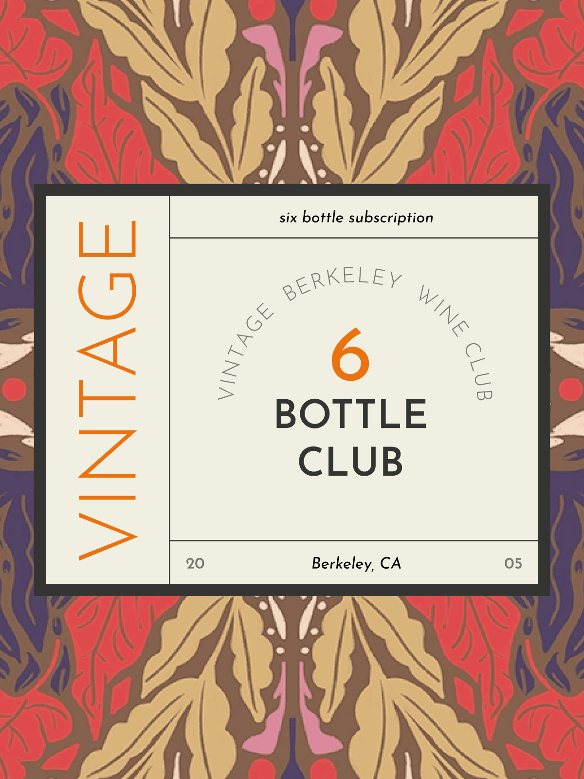 6 Bottle Club (December) - Vintage Berkeley 